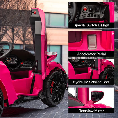 Electric Vehicle for Toddler, with Parent Control