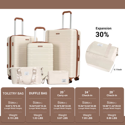 Luggage Sets 3-Piece Suitcases