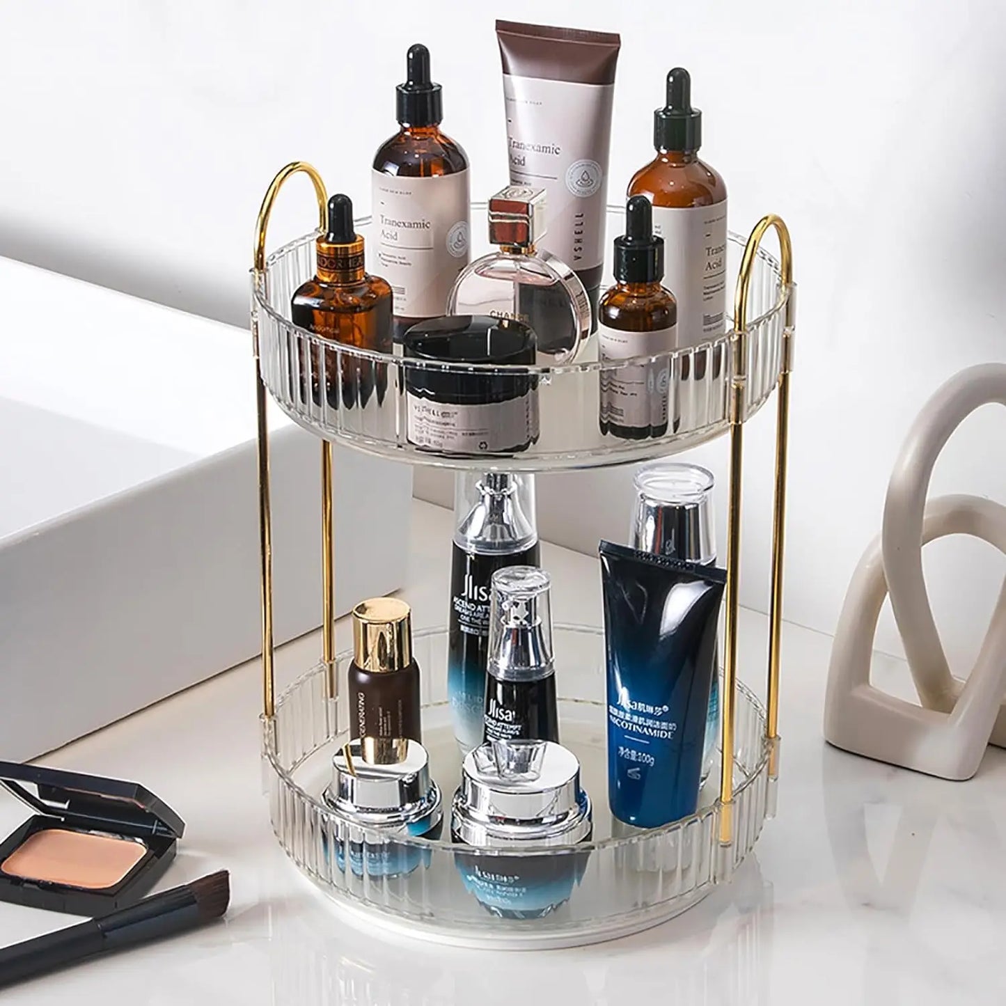Rotating Makeup Organizer