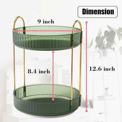 Rotating Makeup Organizer