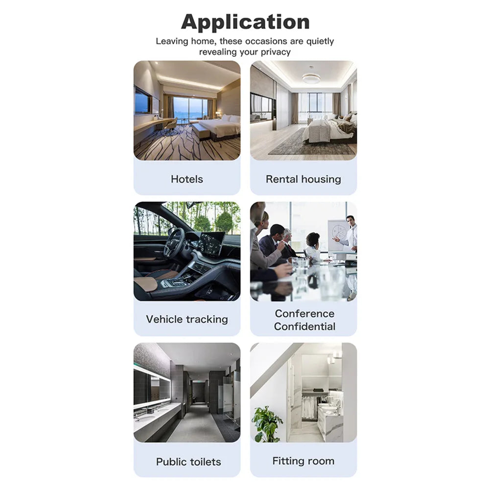 Wireless Camera Detectors