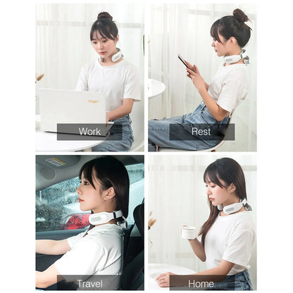 Cervical Massager 16 Modes USB Smart Pulse Heating