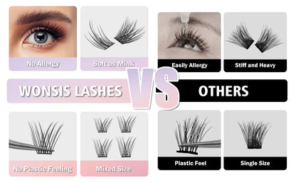 Cluster Lashes Mix Length Extension Beam