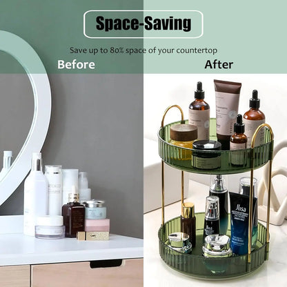 Rotating Makeup Organizer