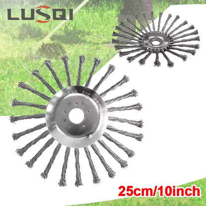 10 Inch Steel Wire Wheel Grass Trimmer