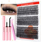 6 Boxes Lash Cluster Extensions 30D40D50D60D80D100D & Wide Stem Lashes