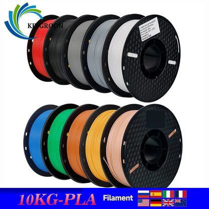 10KG/22LBS Multicolor PLA filament