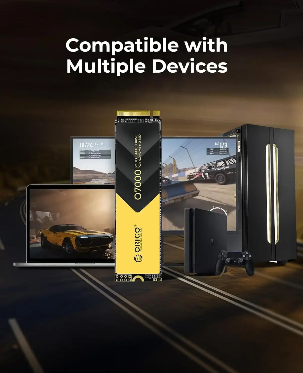 l Solid State Drive SSD for Gamers and Creators-O7000