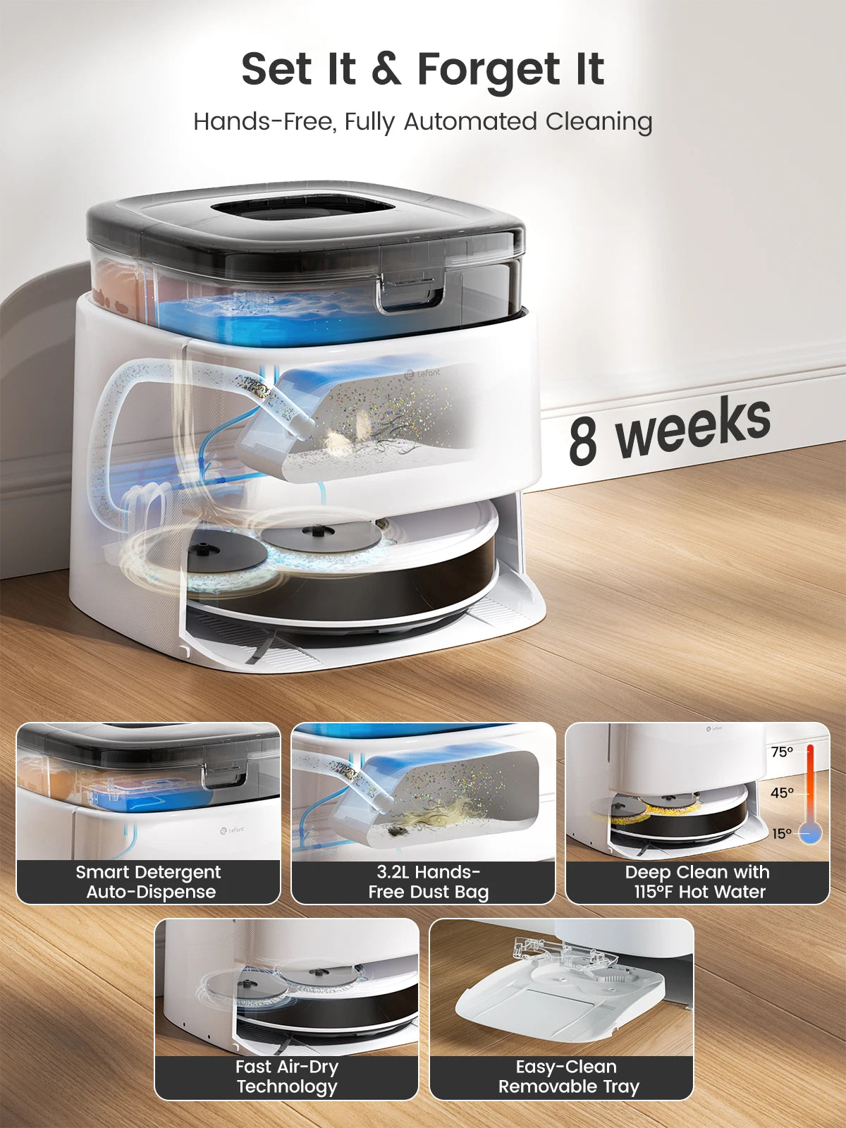 Robot Vacuum Cleaner with Mapping,