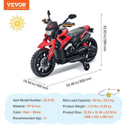 Motorcycle with Detachable Wheel Headlight Music Bluetooth for Boys Gifts