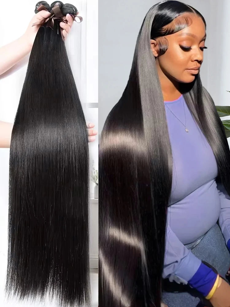 Bone Straight 100% Bundles