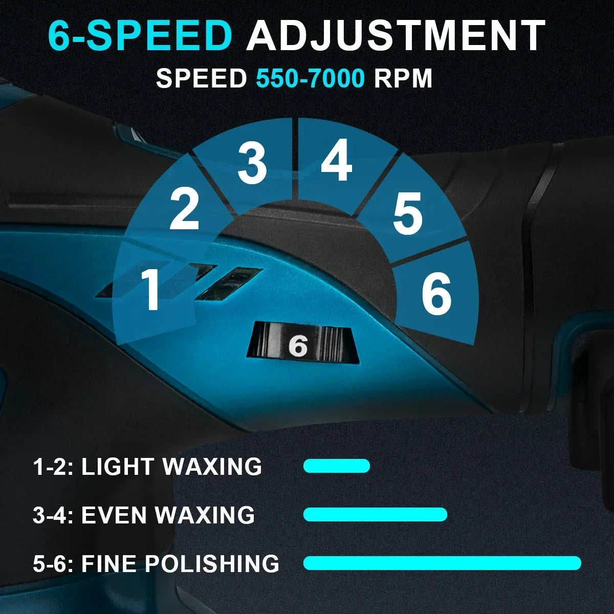 Wireless Car Polishing Machine