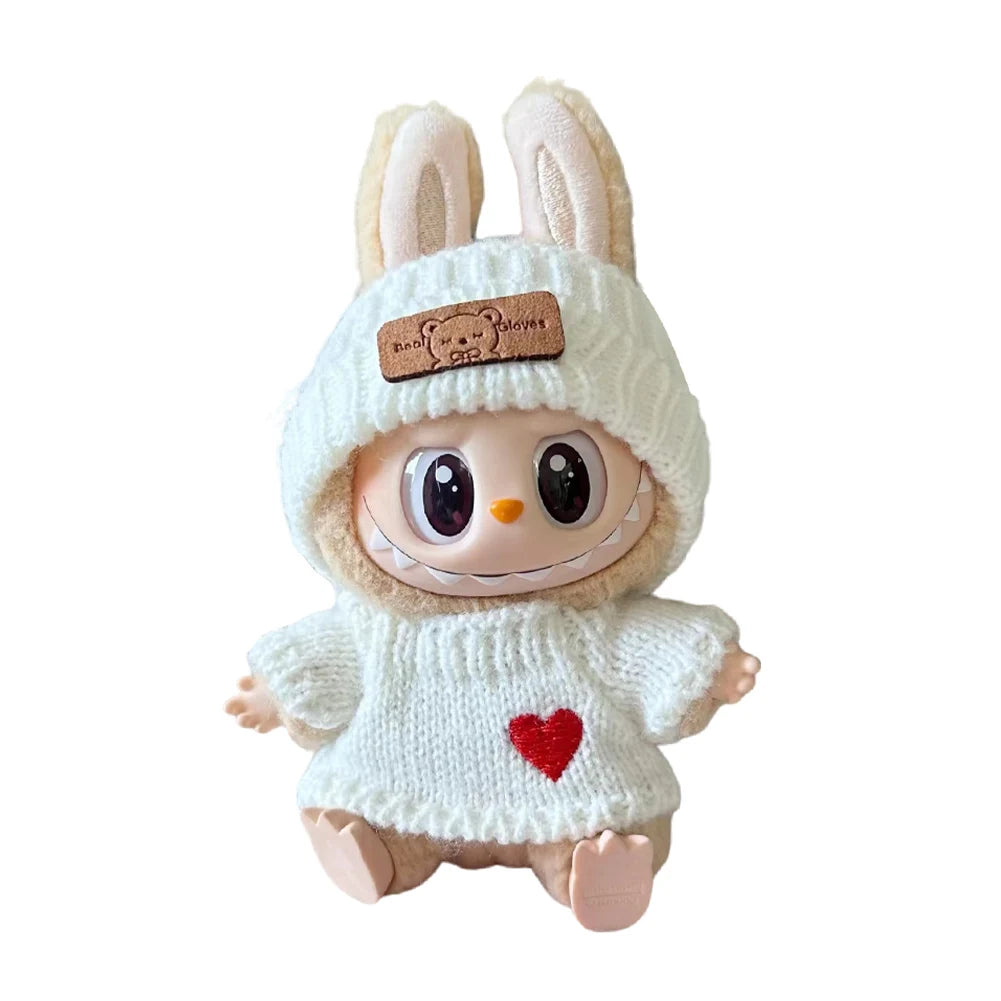 Labubu I II Idol Dolls Cute Mini Plush Doll'S Clothes