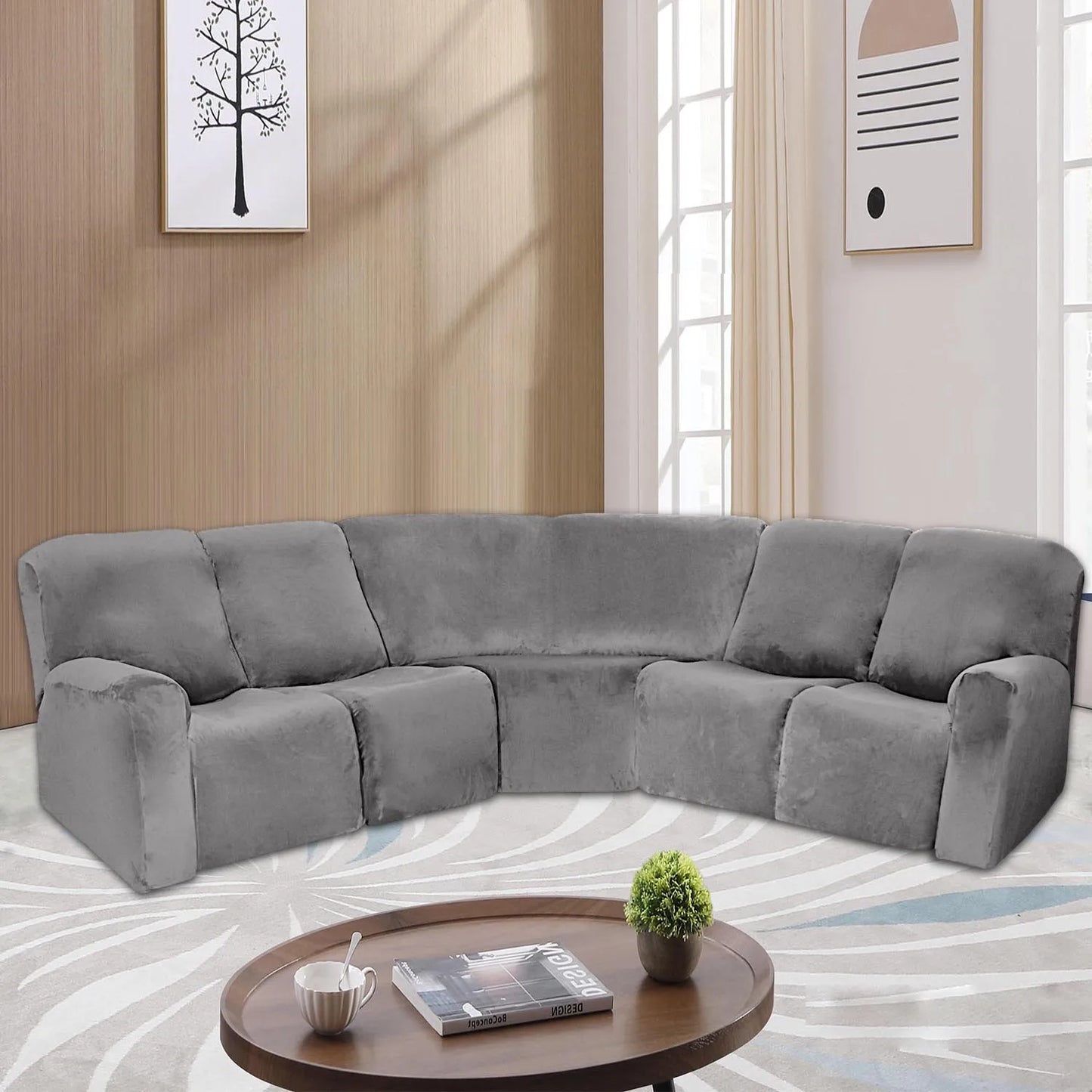 5 Seater Recliner Cover 7 Pcs