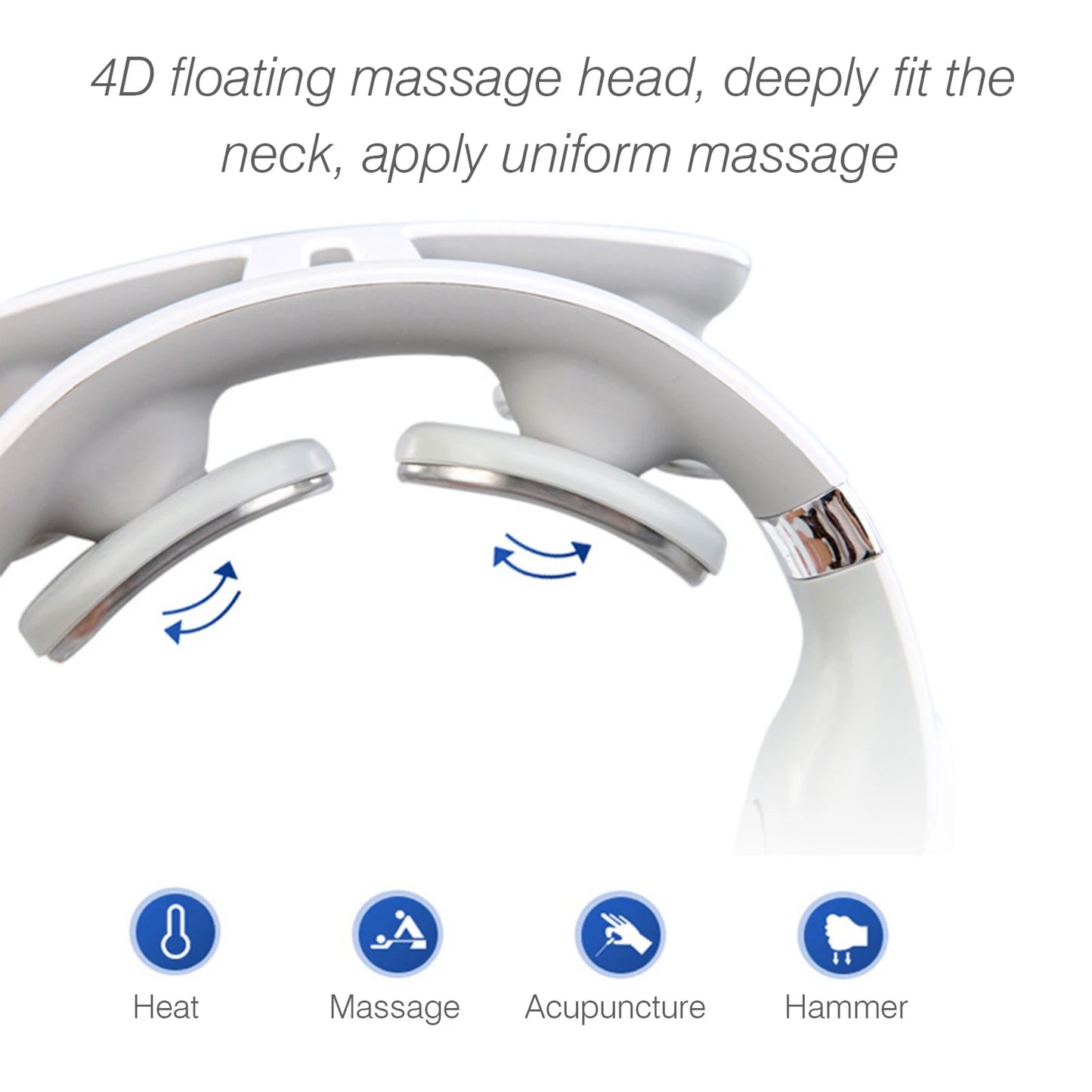 Cervical Massager 16 Modes USB Smart Pulse Heating