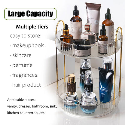 Rotating Makeup Organizer