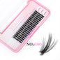 YUANZHIJIE Dramatic Eyelashes Bundles Soft Premium Mink Individual DIY Clusters Lashes