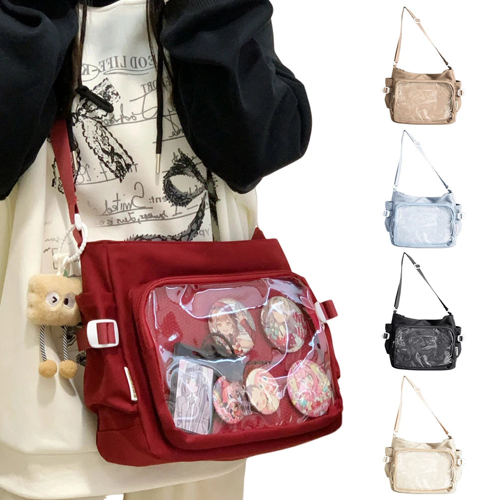 Women Ita Bag Japanese Style Shoulder Purse