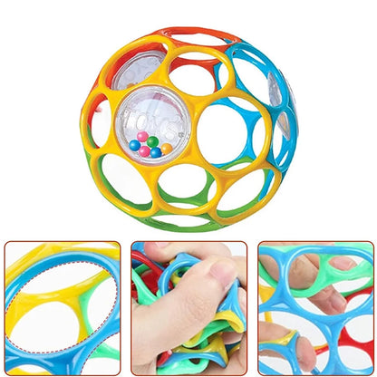 Soft Baby Grasping Ball Rattles