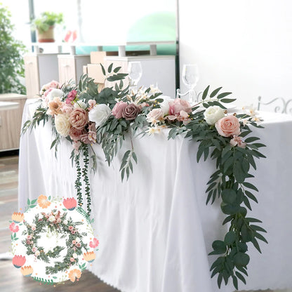Artificial Wedding Eucalyptus Garland