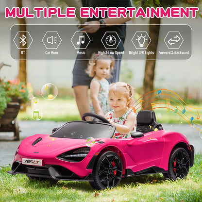 McLaren 765LT Kids Ride On Toy,