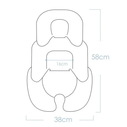 Baby Stroller Seat Pad