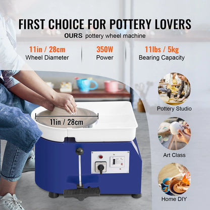 11in Pottery Wheel Ceramic Forming Machine