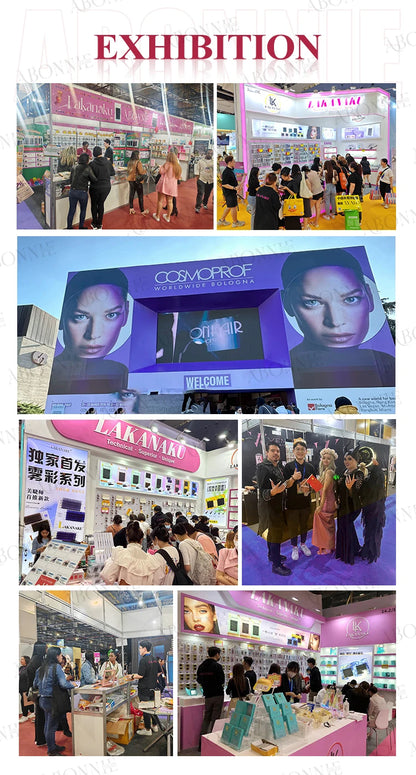 ABONNIE Dark Brown 40D 60D Diy Cluster Lashes Heat Bonded