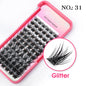 MASSCAKU 0.07mm  Hybrid Eyelashes Waterproof Handmade DIY Clusters