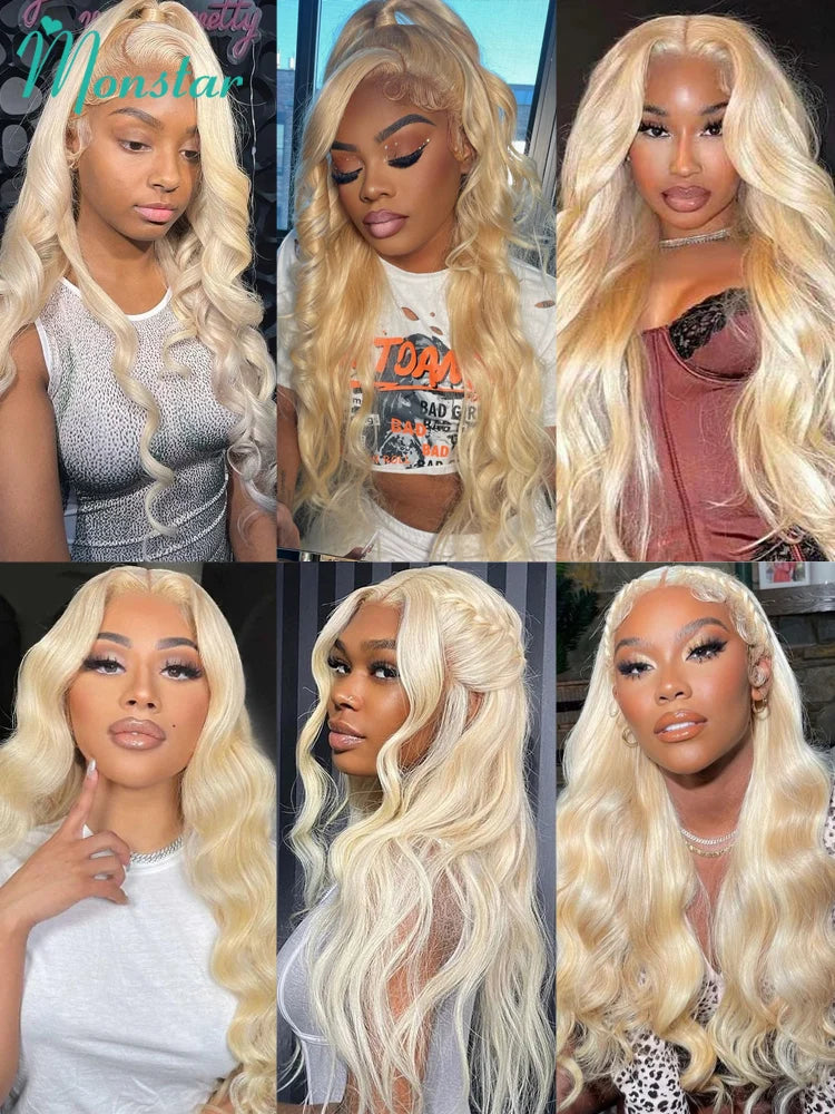 Lace Frontal Wig Honey Blonde Color