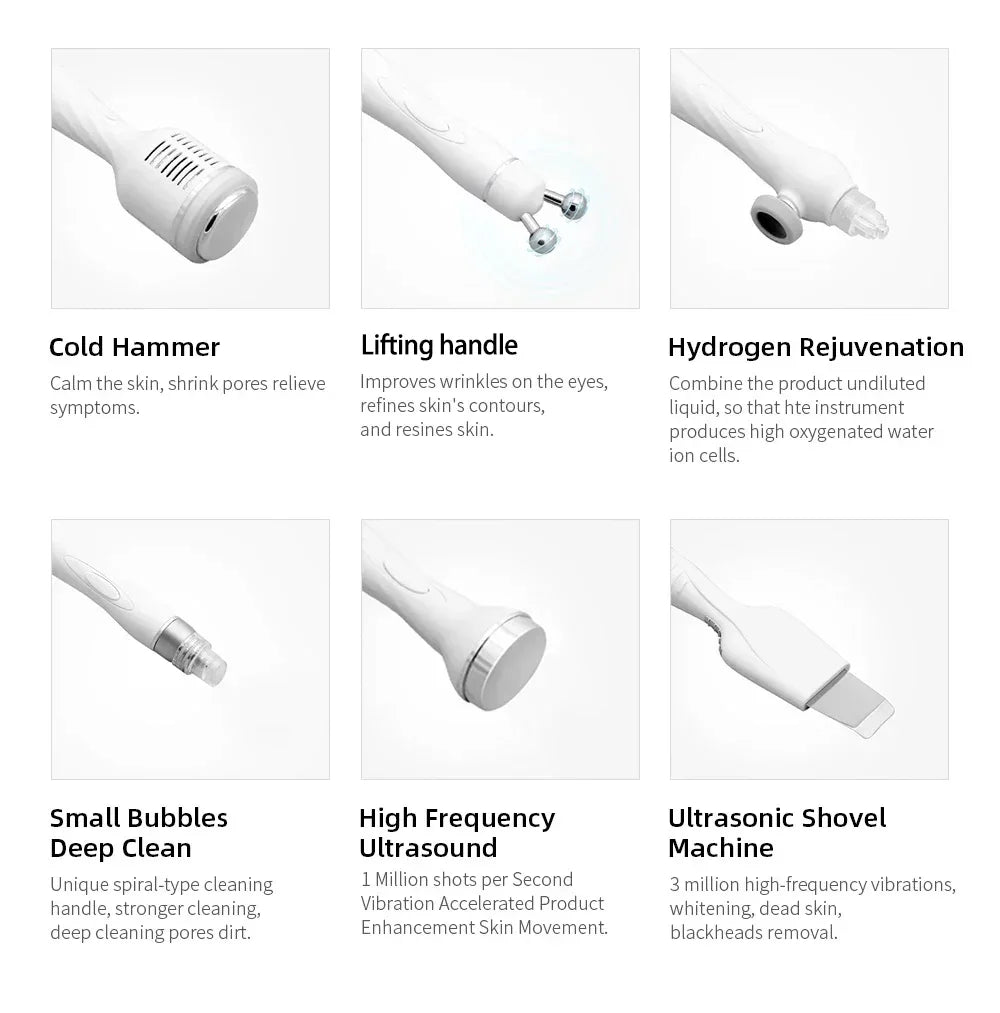 6 in 1 Hydro Microdermabrasion Aqua Peeling