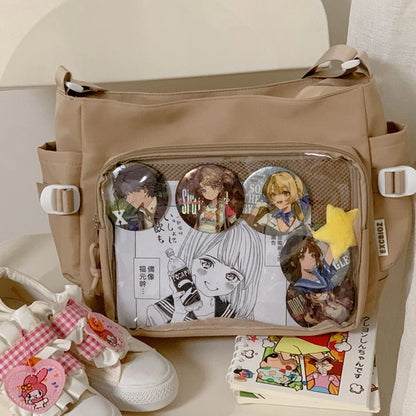 Women Ita Bag Japanese Style Shoulder Purse