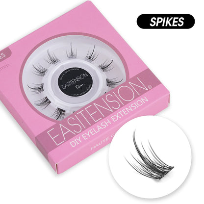 EASITENSION  9 Styles DIY Cluster Eyelash Extension Faux Mink  Natural Dovetail