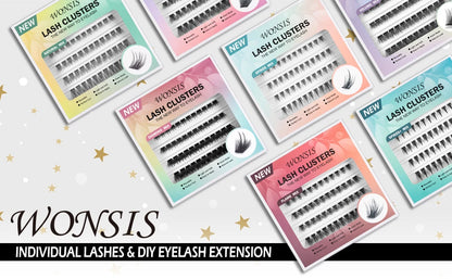 Cluster Lashes Mix Length Extension Beam