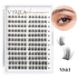 VYRILA 3D Wispy Individual Lashes Fluffy Natural 8-16mm D Curl