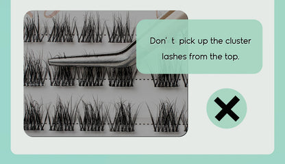 VYRILA 3D Wispy Individual Lashes Fluffy Natural 8-16mm D Curl