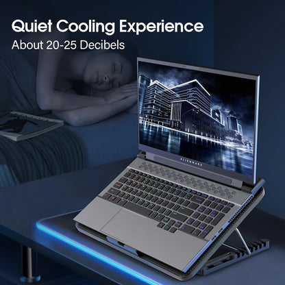 15.6-17.3inch Laptop Cooling Pad with 6 Quiet Fans