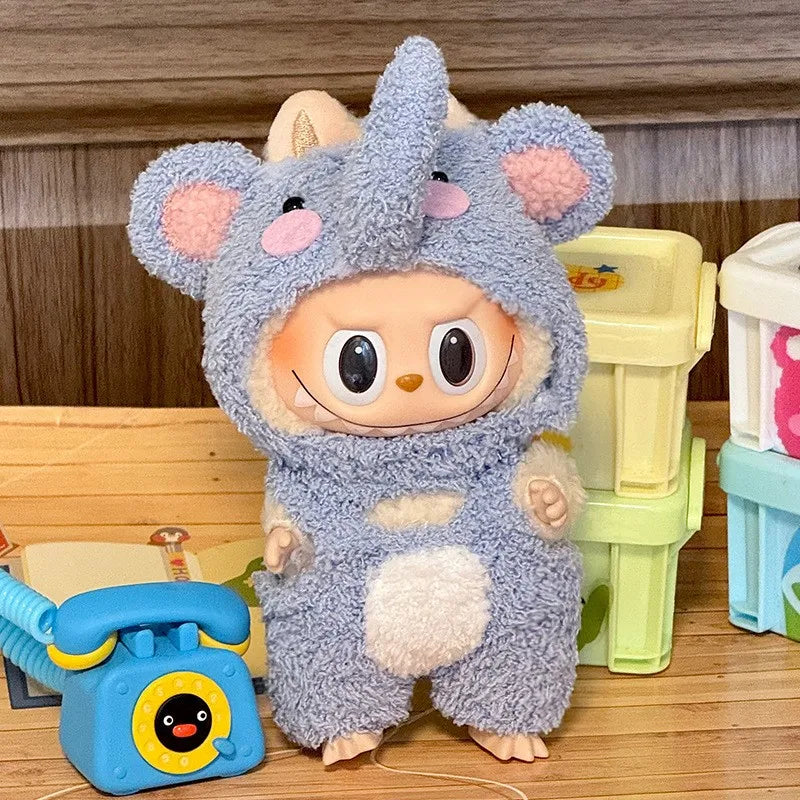 Cute Mini Plush Doll'S Clothes