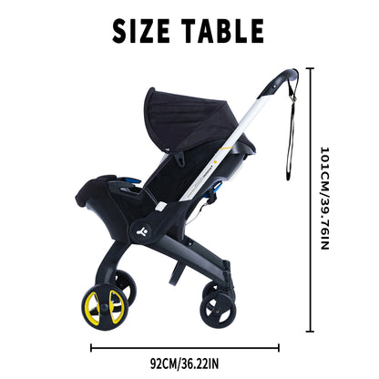 Foldable baby stroller