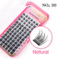 MAASCAKU New Style 8-16mm Mix Length Handmade Makeup Eyelash D/DD Curl Natural Korean PBT Fiber