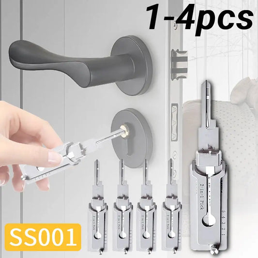 2-in-1 Stainless Steel Key Decoder