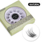 EASITENSION  9 Styles DIY Cluster Eyelash Extension Faux Mink  Natural Dovetail