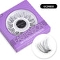 EASITENSION  9 Styles DIY Cluster Eyelash Extension Faux Mink  Natural Dovetail