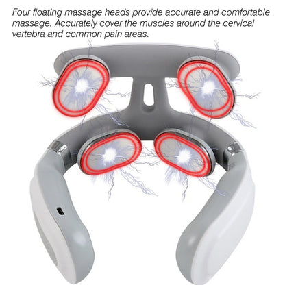 Cervical Massager 16 Modes USB Smart Pulse Heating