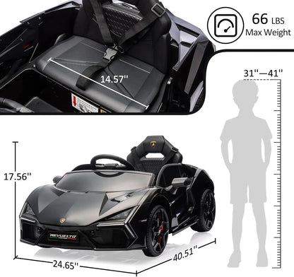 Kids Licensed Lamborghini  Electric Vehicle Sports Car Toy with Music/Remote Control