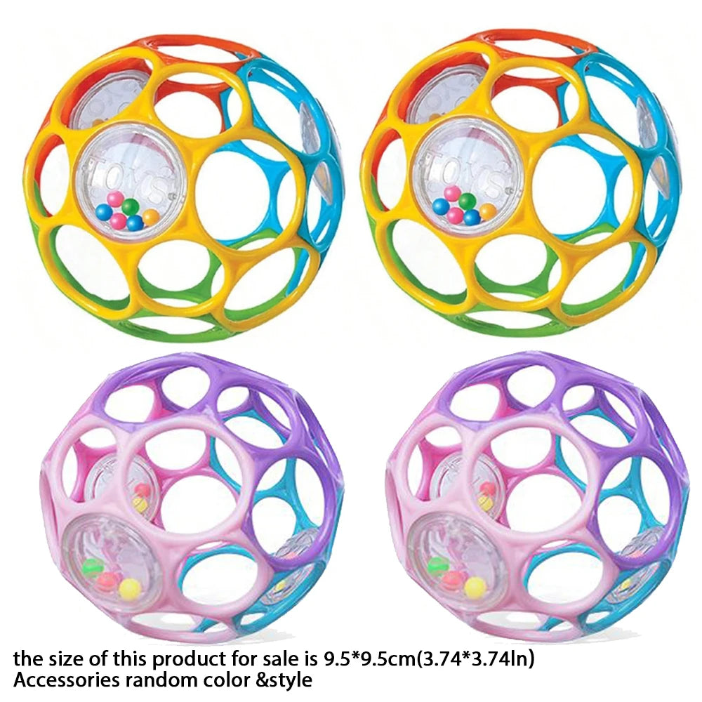 Soft Baby Grasping Ball Rattles