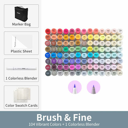 Ohuhu Honolulu 120  Marker