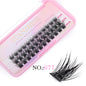 YUANZHIJIE Dramatic Eyelashes Bundles Soft Premium Mink Individual DIY Clusters Lashes