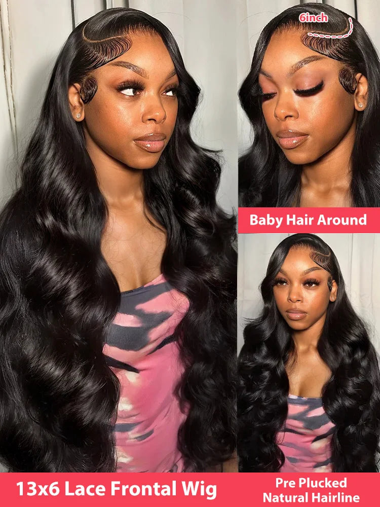 250 Density 13x6 Body Wave Lace