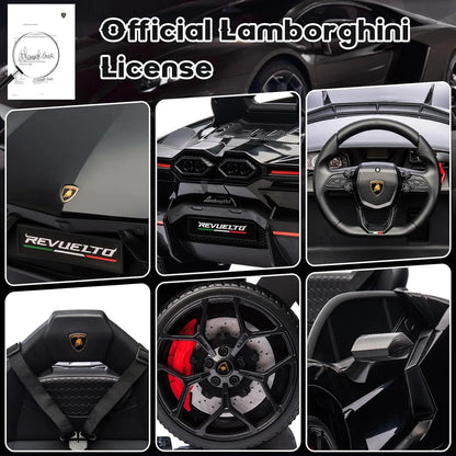 Kids Licensed Lamborghini  Electric Vehicle Sports Car Toy with Music/Remote Control